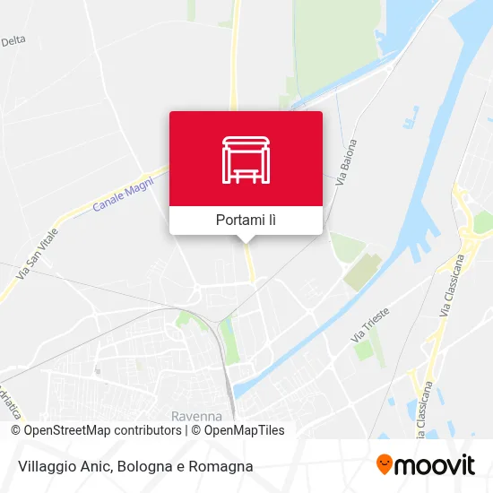 Mappa Villaggio Anic