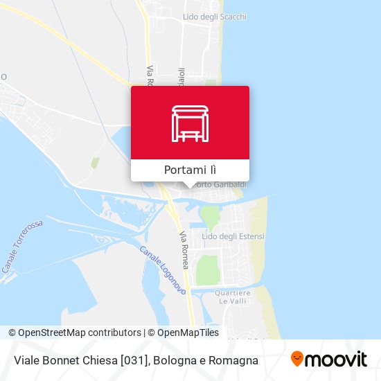Mappa Viale Bonnet Chiesa [031]