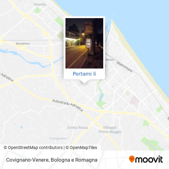 Mappa Covignano-Venere