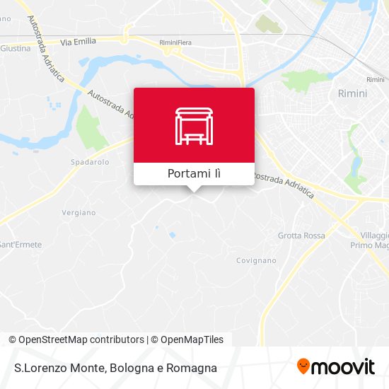 Mappa S.Lorenzo Monte