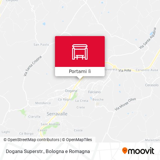 Mappa Dogana Superstr.