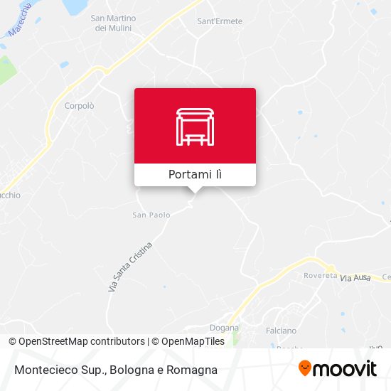 Mappa Montecieco Sup.