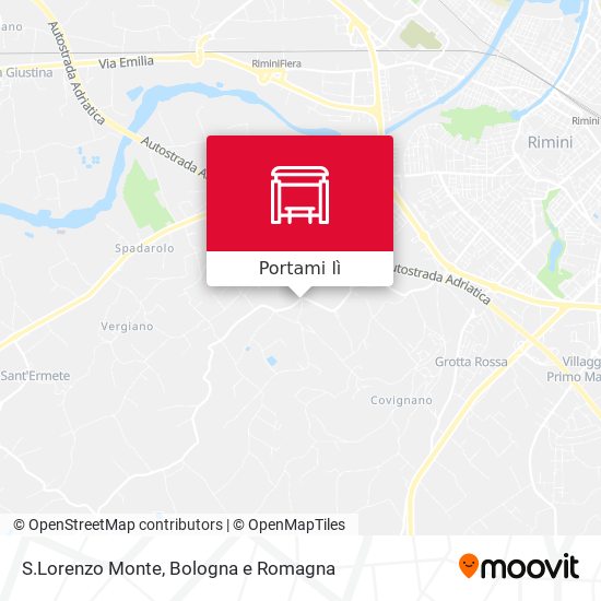 Mappa S.Lorenzo Monte