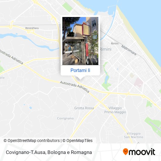 Mappa Covignano-T.Ausa
