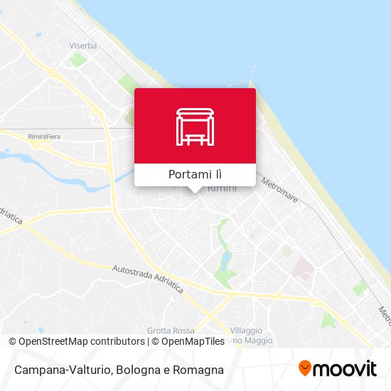 Mappa Campana-Valturio