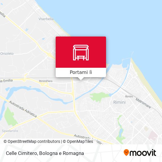 Mappa Celle Cimitero