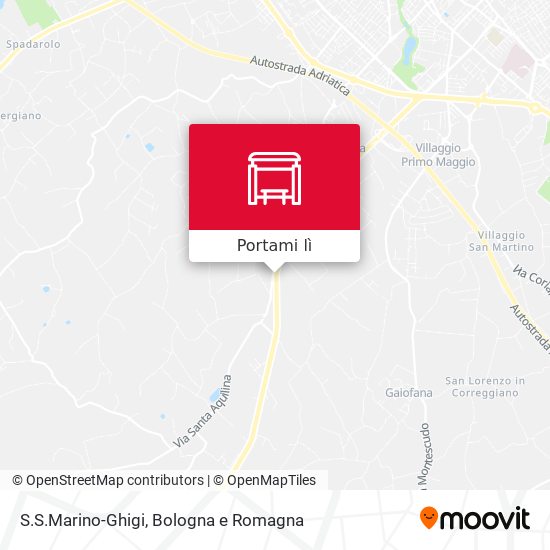 Mappa S.S.Marino-Ghigi