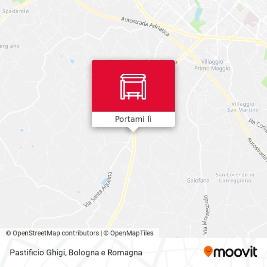 Mappa Pastificio Ghigi