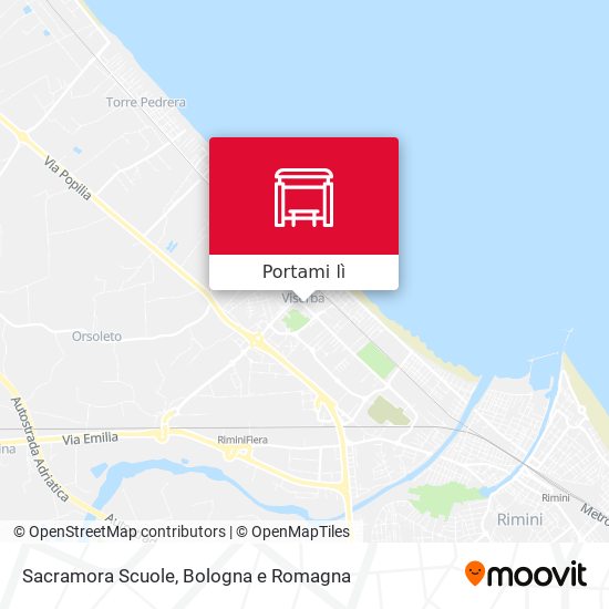 Mappa Sacramora Scuole