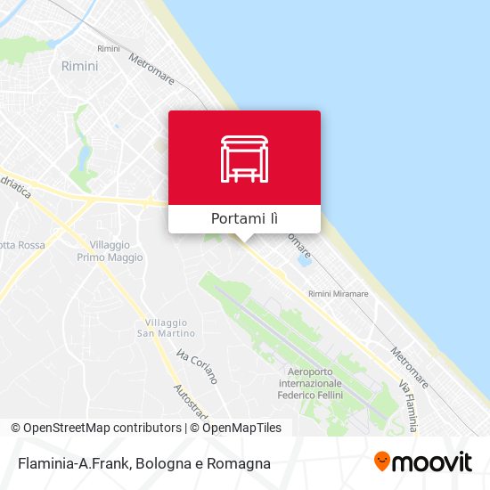 Mappa Flaminia-A.Frank