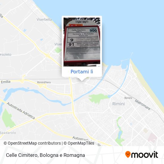 Mappa Celle Cimitero