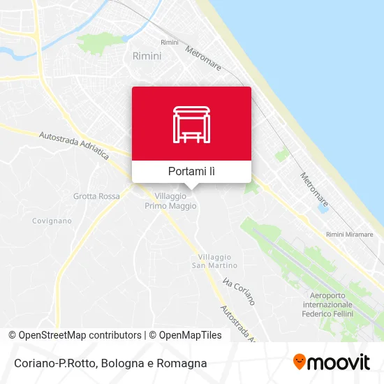 Mappa Coriano-P.Rotto