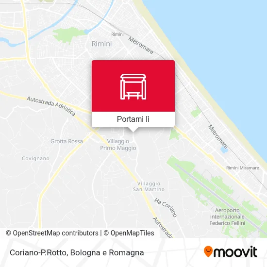 Mappa Coriano-P.Rotto