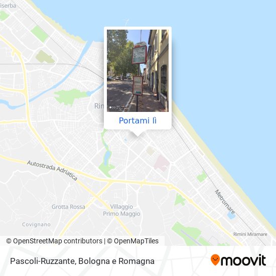 Mappa Pascoli-Ruzzante