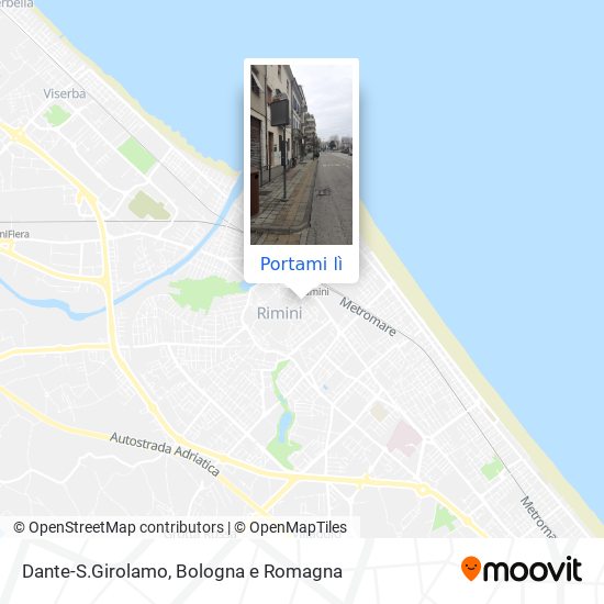 Mappa Dante-S.Girolamo