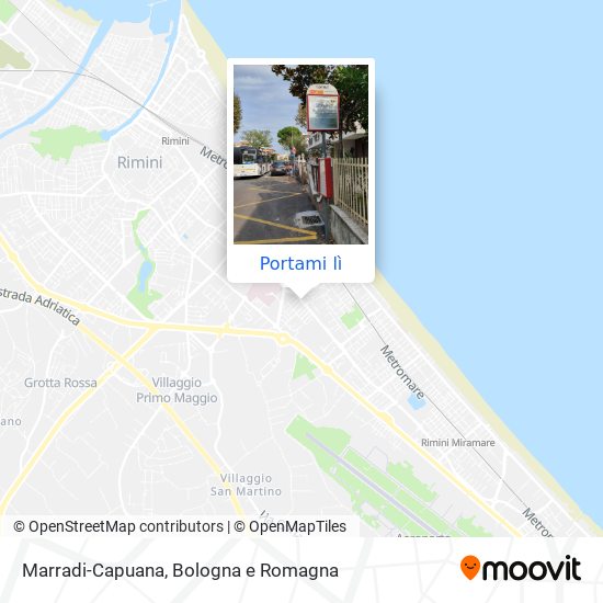 Mappa Marradi-Capuana