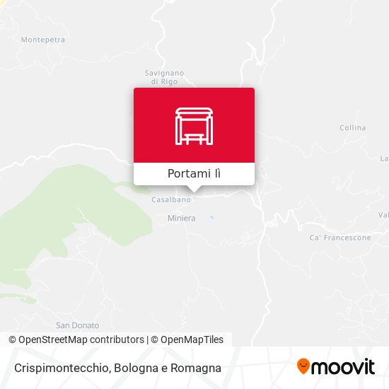 Mappa Crispimontecchio