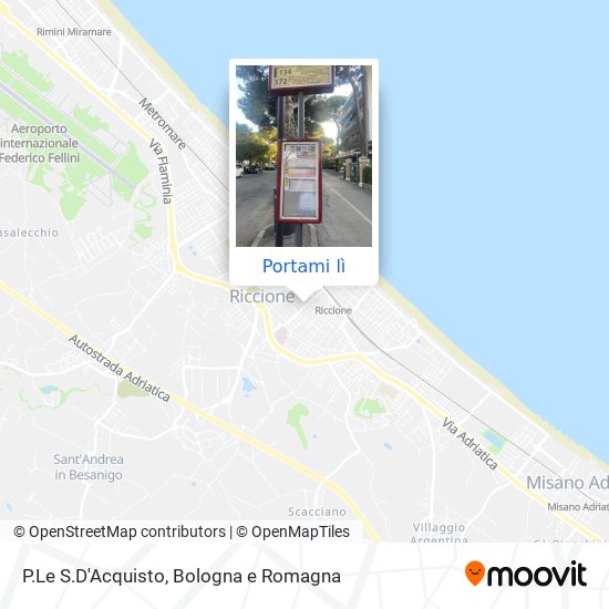 Mappa P.Le S.D'Acquisto