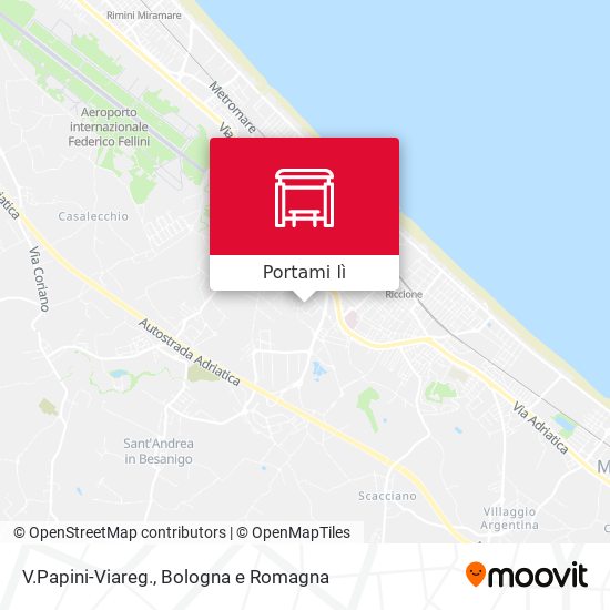 Mappa V.Papini-Viareg.