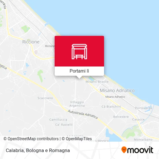 Mappa Calabria