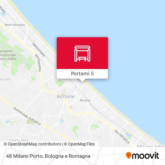 Mappa 48 Milano Porto