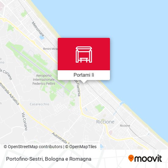 Mappa Portofino-Sestri