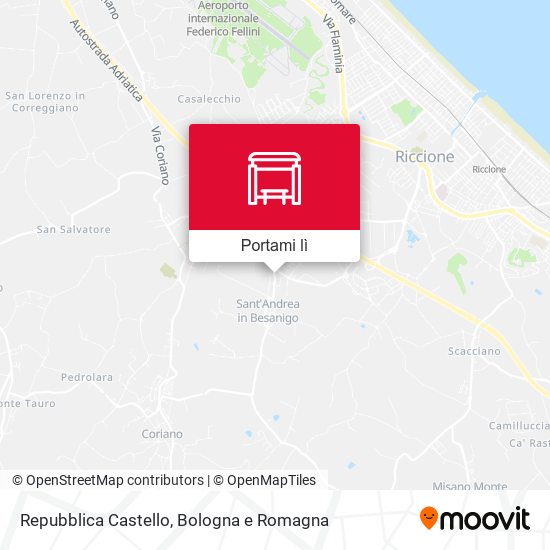 Mappa Repubblica Castello