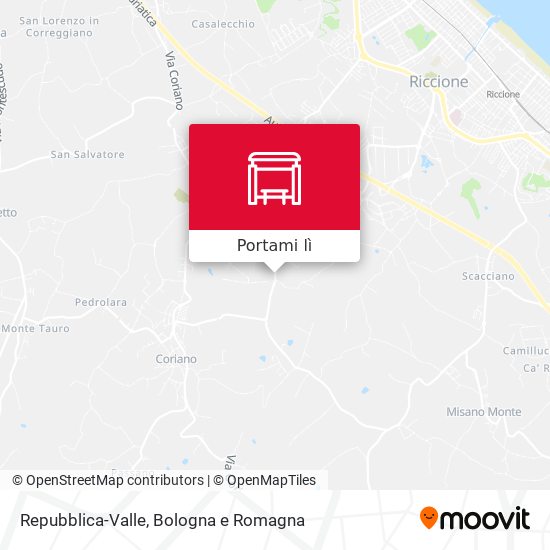 Mappa Repubblica-Valle