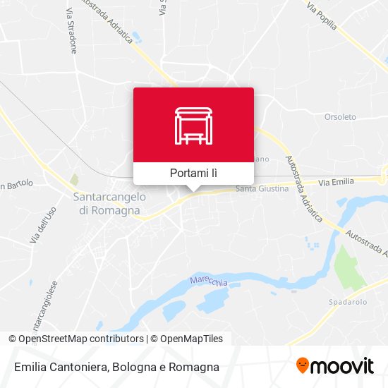 Mappa Emilia Cantoniera