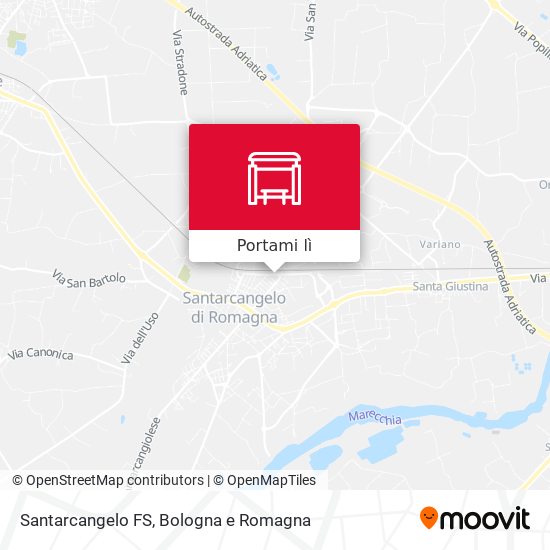 Mappa Santarcangelo FS