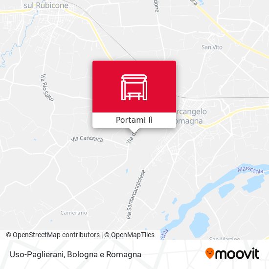 Mappa Uso-Paglierani