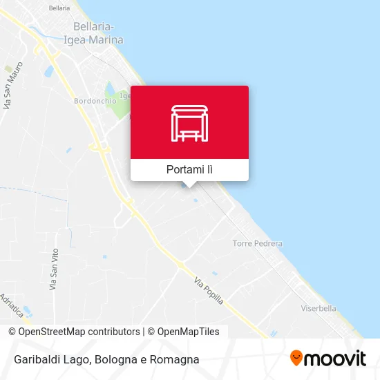 Mappa Garibaldi Lago