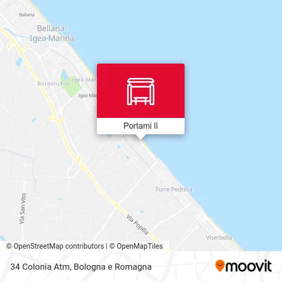 Mappa 34 Colonia Atm