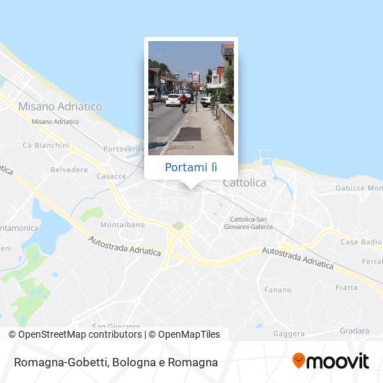 Mappa Romagna-Gobetti
