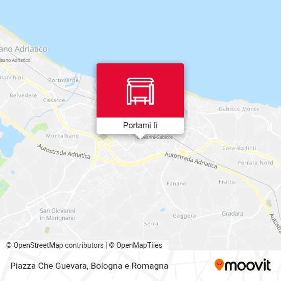 Mappa Piazza Che Guevara