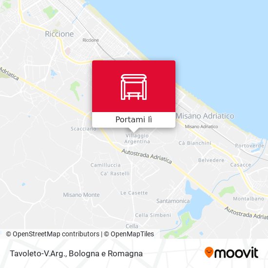 Mappa Tavoleto-V.Arg.