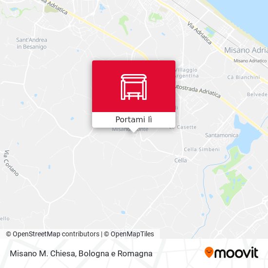 Mappa Misano M. Chiesa
