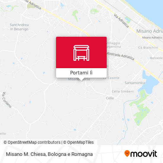 Mappa Misano M. Chiesa