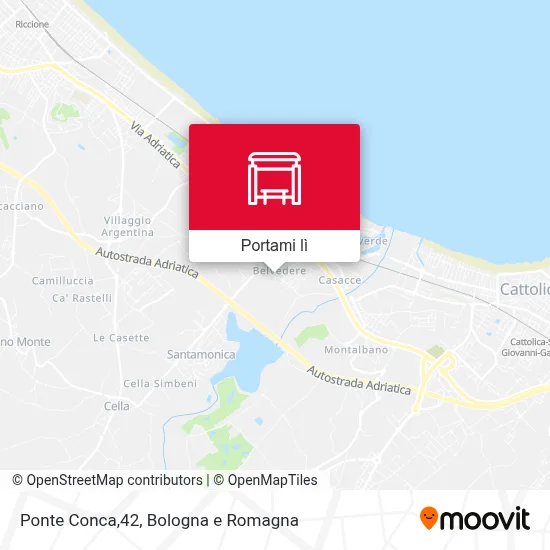 Mappa Ponte Conca,42