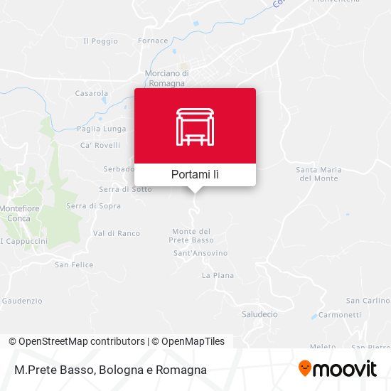 Mappa M.Prete Basso