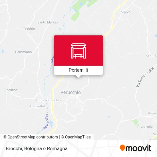 Mappa Brocchi