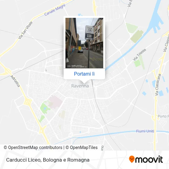 Mappa Carducci Liceo