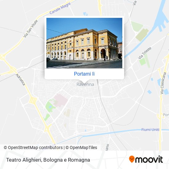 Mappa Teatro Alighieri