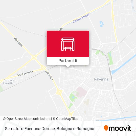 Mappa Semaforo Faentina-Dorese