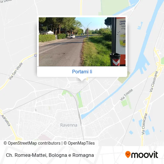 Mappa Ch. Romea-Mattei