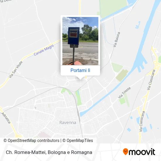 Mappa Ch. Romea-Mattei