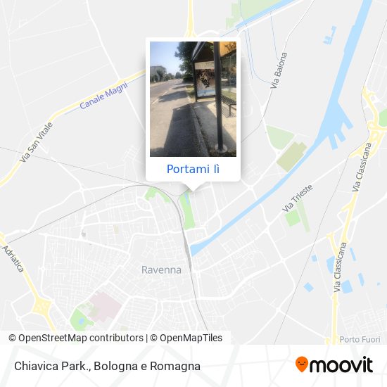 Mappa Chiavica Park.