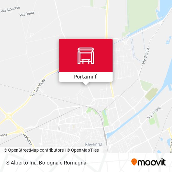 Mappa S.Alberto Ina