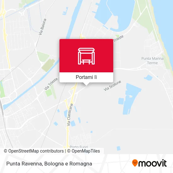 Mappa Punta Ravenna