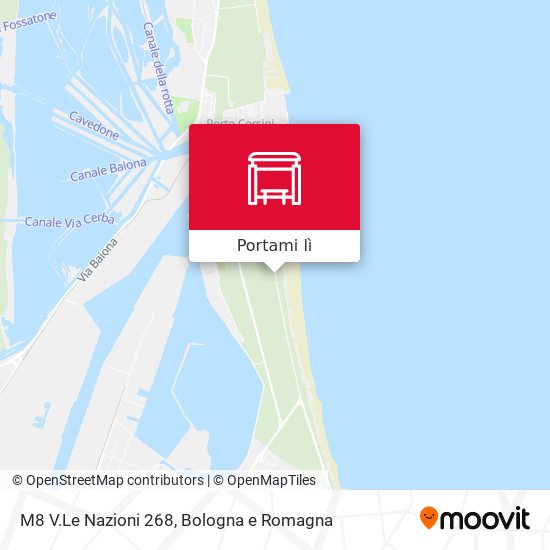 Mappa M8 V.Le Nazioni 268